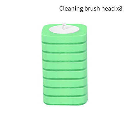 Disposable Toilet Brush with Cleaning Liquid Wall-Mounted Cleaning Tool for Bathroom