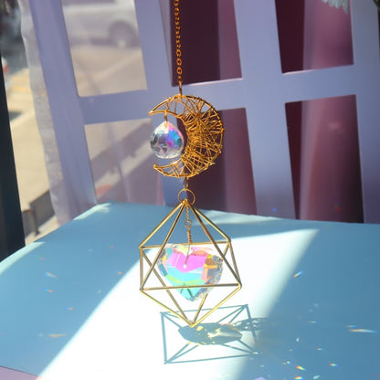 Shining Crystal Light Catcher Prism Pendant - ESSENTIALS365