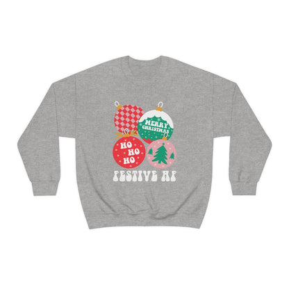 Christmas Sweatshirt, Christmas Sweater, Christmas Crewneck, Christmas Tree Sweatshirt, Holiday Sweaters, Winter SweatshirtUnisex Heavy Blend™ Crewneck Sweatshirt - ESSENTIALS365