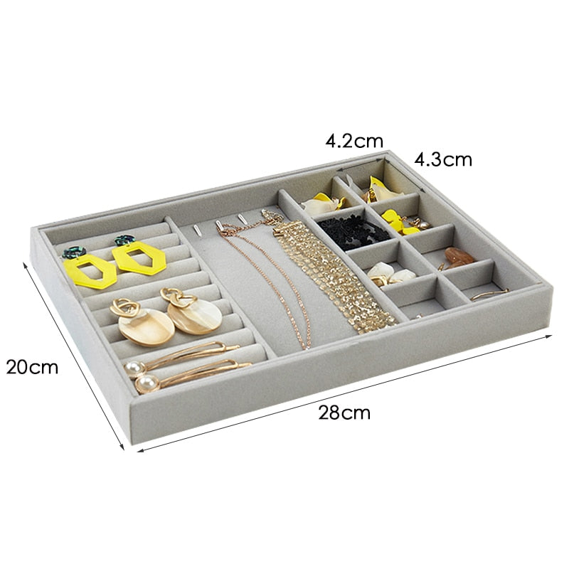 Velvet Jewelry Organizer - ESSENTIALS365