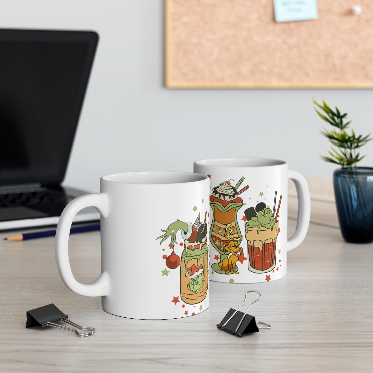 The GRINCH Ceramic Mug 11oz - ESSENTIALS365