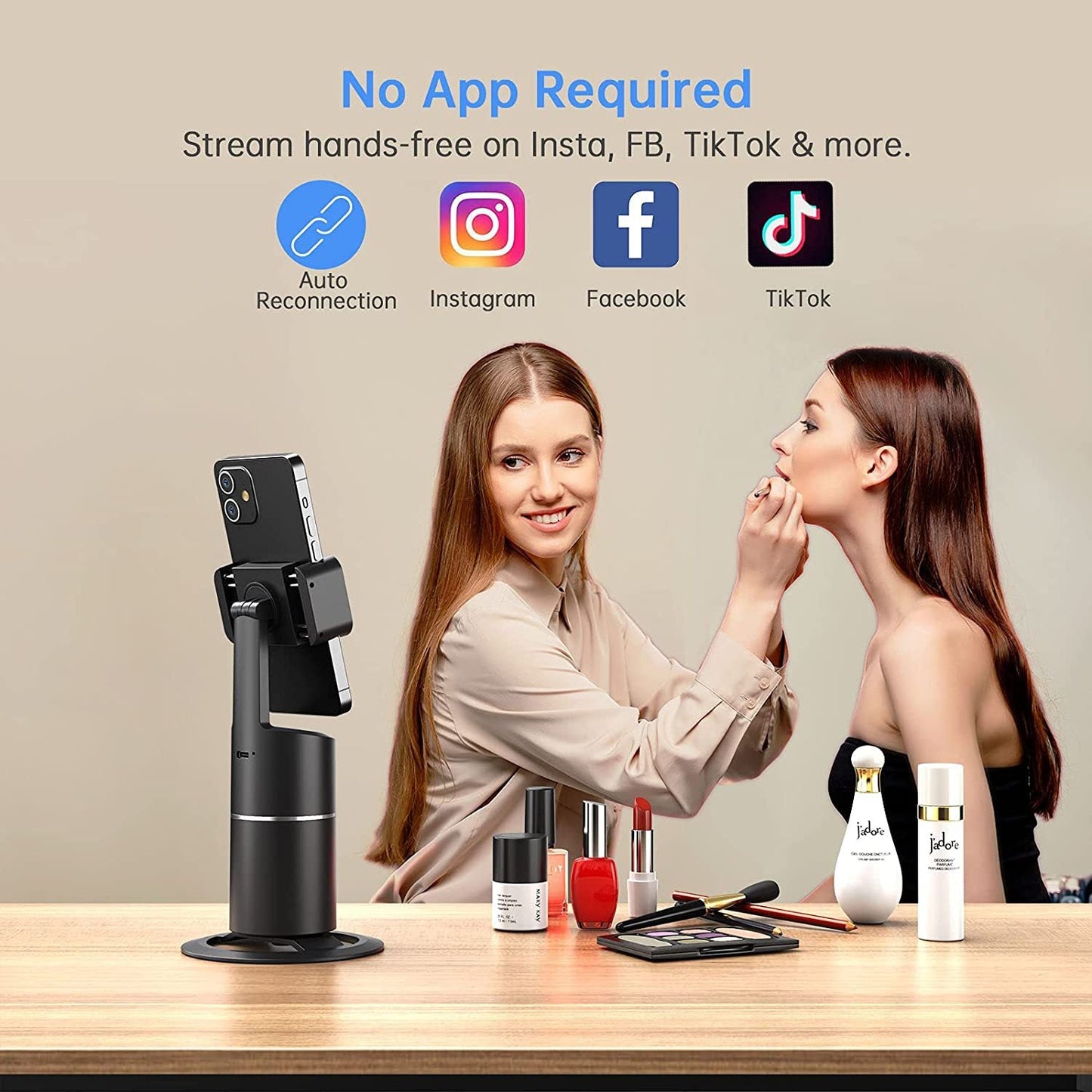 Tripod Smart Selfie 360° Tracker - ESSENTIALS365