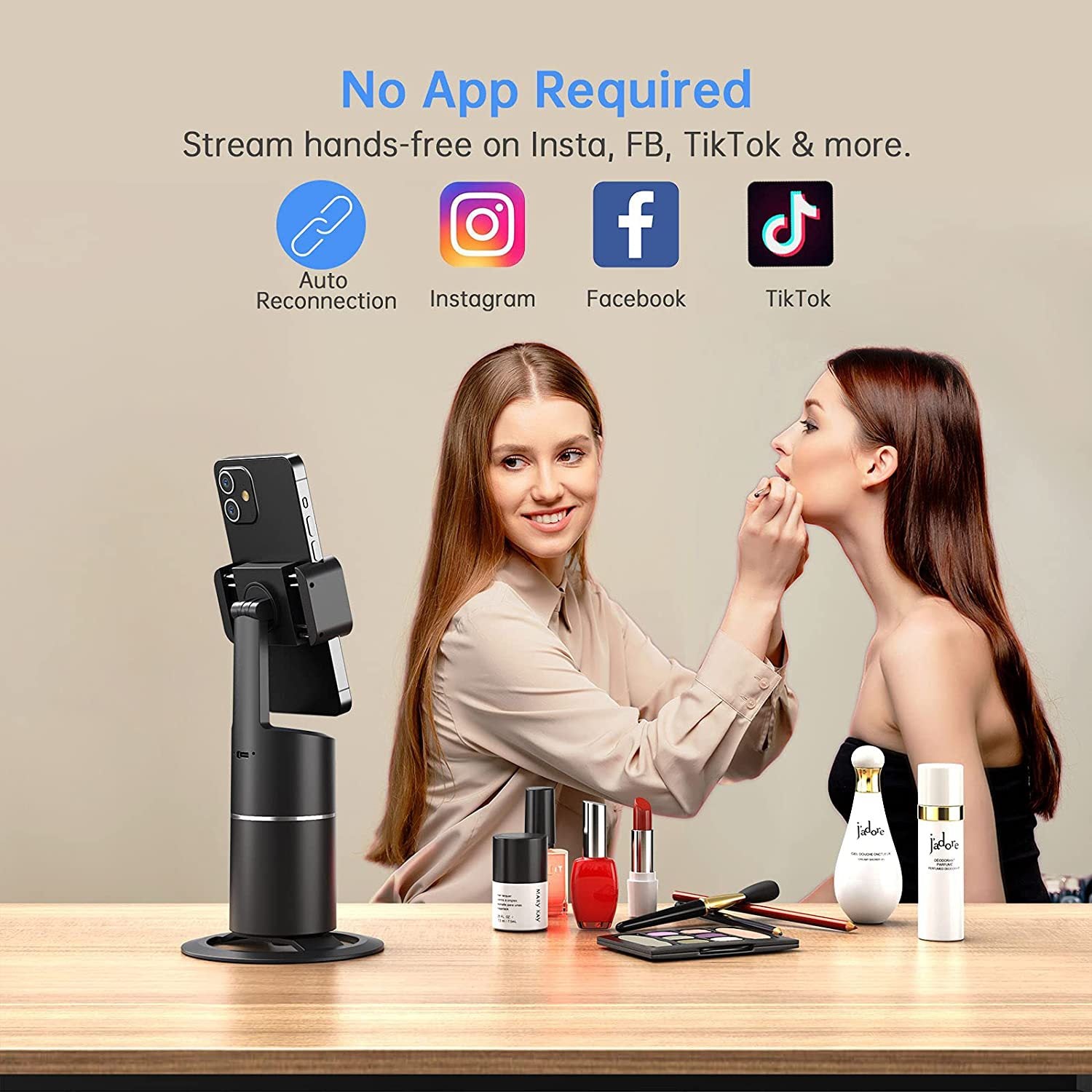 Tripod Smart Selfie 360° Tracker - ESSENTIALS365