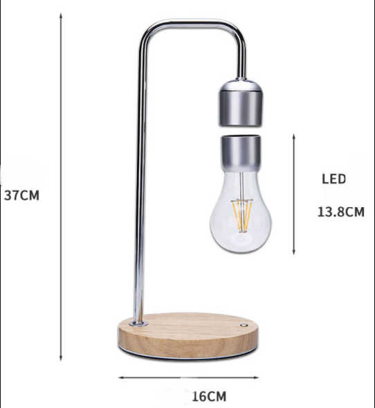 Levitating Moon Lamp and Floating Bulb - ESSENTIALS365