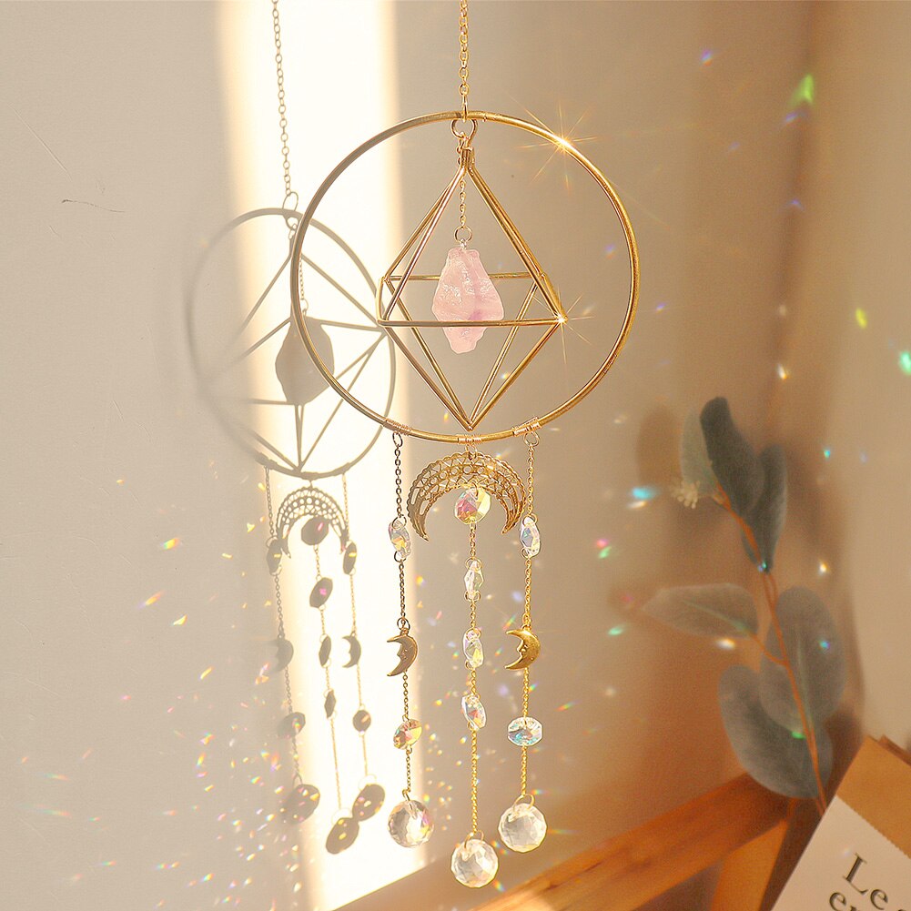 Shining Crystal Light Catcher Prism Pendant - ESSENTIALS365