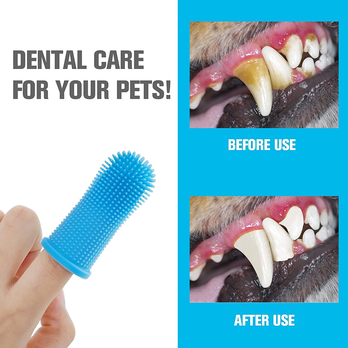 Super Soft Dog Toothbrush - ESSENTIALS365