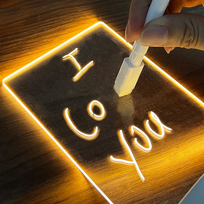 LED Night Light Note Board - ESSENTIALS365