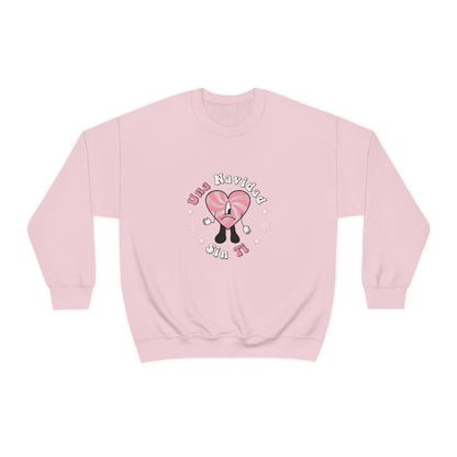 Bad Bunny Christmas Sweatshirt, Retro Vintage Bad Bunny Shirt, Una Navidad Sin Ti Sweatshirt, Pop Music lover Gift,Bad Bunny Xmas Gifts Tees - ESSENTIALS365