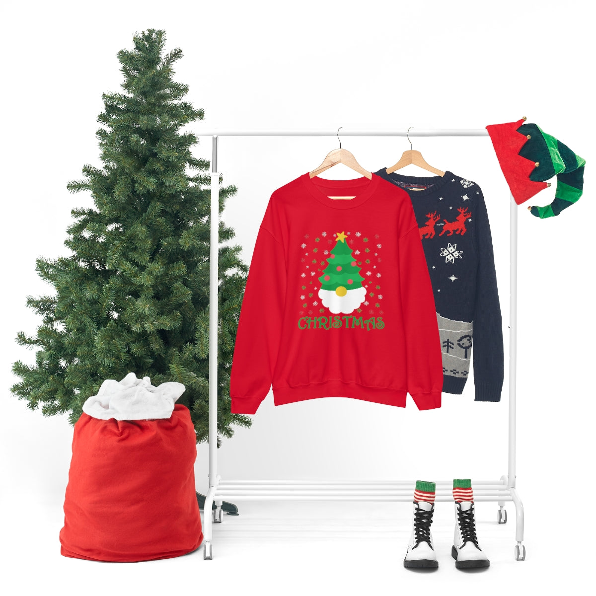 Christmas Sweatshirt, SweatshirtUnisex Heavy Blend™ Crewneck Sweatshirt - ESSENTIALS365