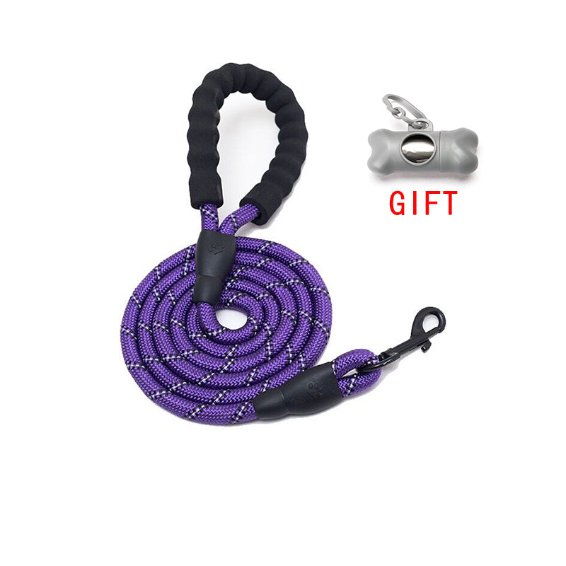 Durable Nylon Dog harness Color 1.5M Pet Dog Leash Walking Training Leash Cats Dogs Leashes Strap Dog Belt Rope - ESSENTIALS365