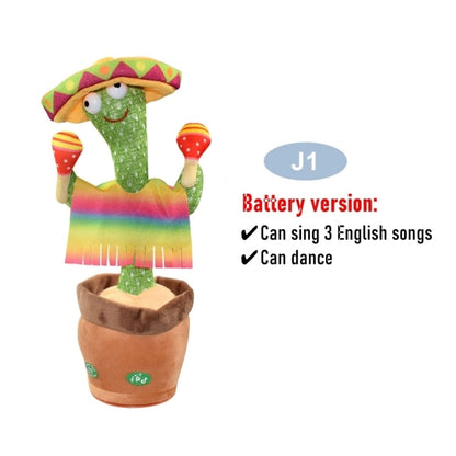 Dancing Cactus Electronic Plush Toys - ESSENTIALS365