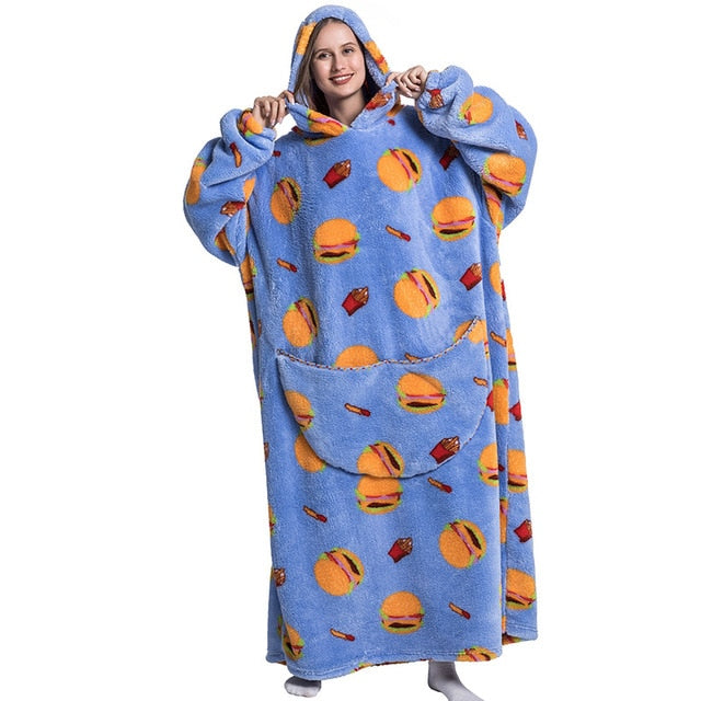 Oversized Wearable  TV Blankets - ESSENTIALS365