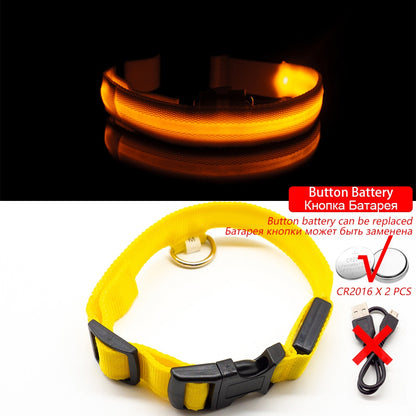 USB Charging Led Dog Collar - ESSENTIALS365