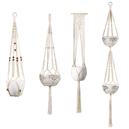 Macrame Plant Hangers - ESSENTIALS365